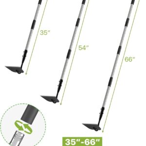 Garden Hoe Heavy Duty Long Handle Adjustable - Image 3