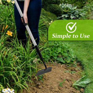 Garden Hoe Heavy Duty Long Handle Adjustable - Image 7