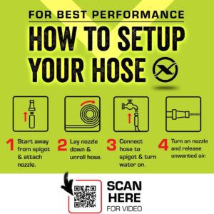 Garden Hose 5/8 Inch x 50 Feet Lightweight - Image 10