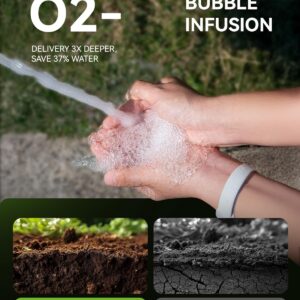 Garden Hose Nozzle Metal Green 8 Spray Patterns - Image 5