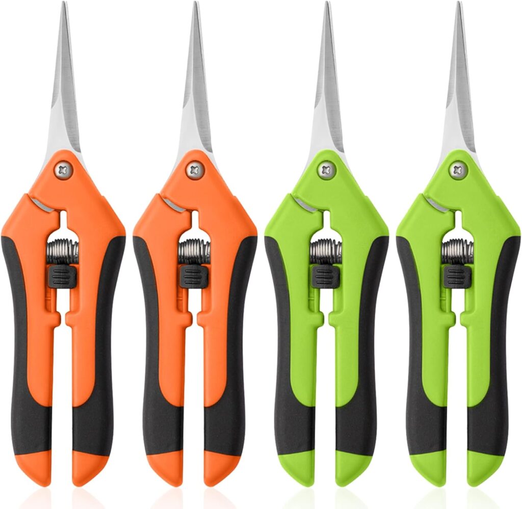 Garden Pruning Shears Stainless Steel 3 Pack - Image 10