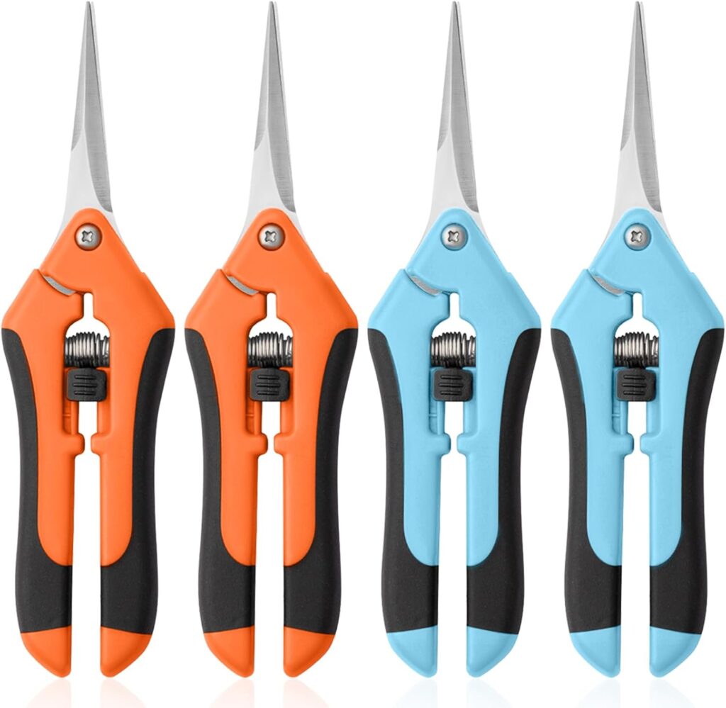 Garden Pruning Shears Stainless Steel 3 Pack - Image 11