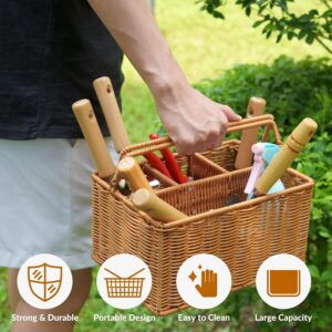 Garden Tools Set Stainless Steel Wood Handle - Image 5