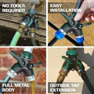 Hose Splitter 2 Way Heavy Duty Metal Connector - Image 6