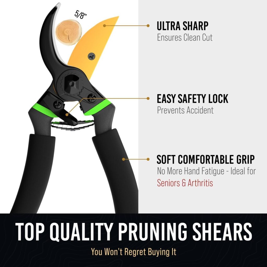 Pruning Shears Japanese Steel Rust-Resistant - Image 2