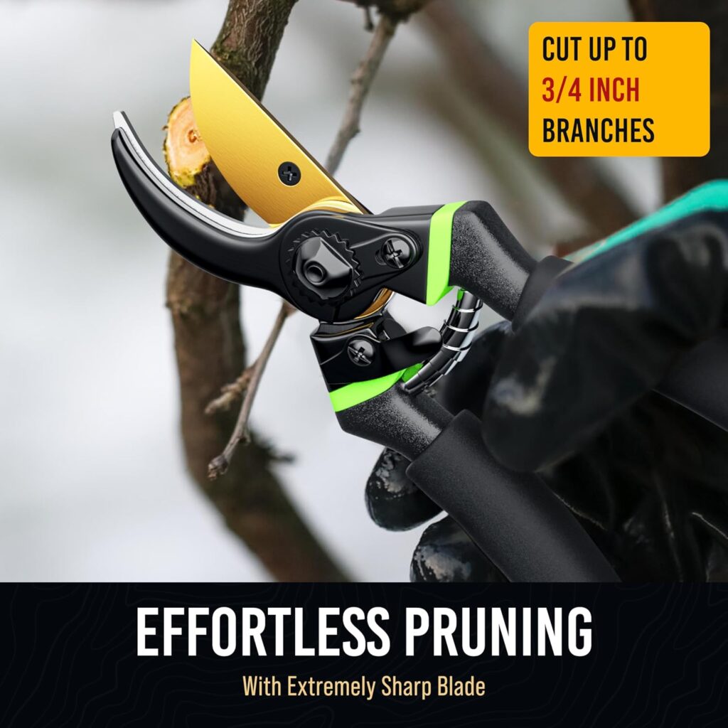 Pruning Shears Japanese Steel Rust-Resistant - Image 3
