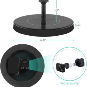 Solar Fountain Water Pump Mini 1.5W - Image 3