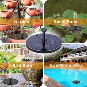 Solar Fountain Water Pump Mini 1.5W - Image 7
